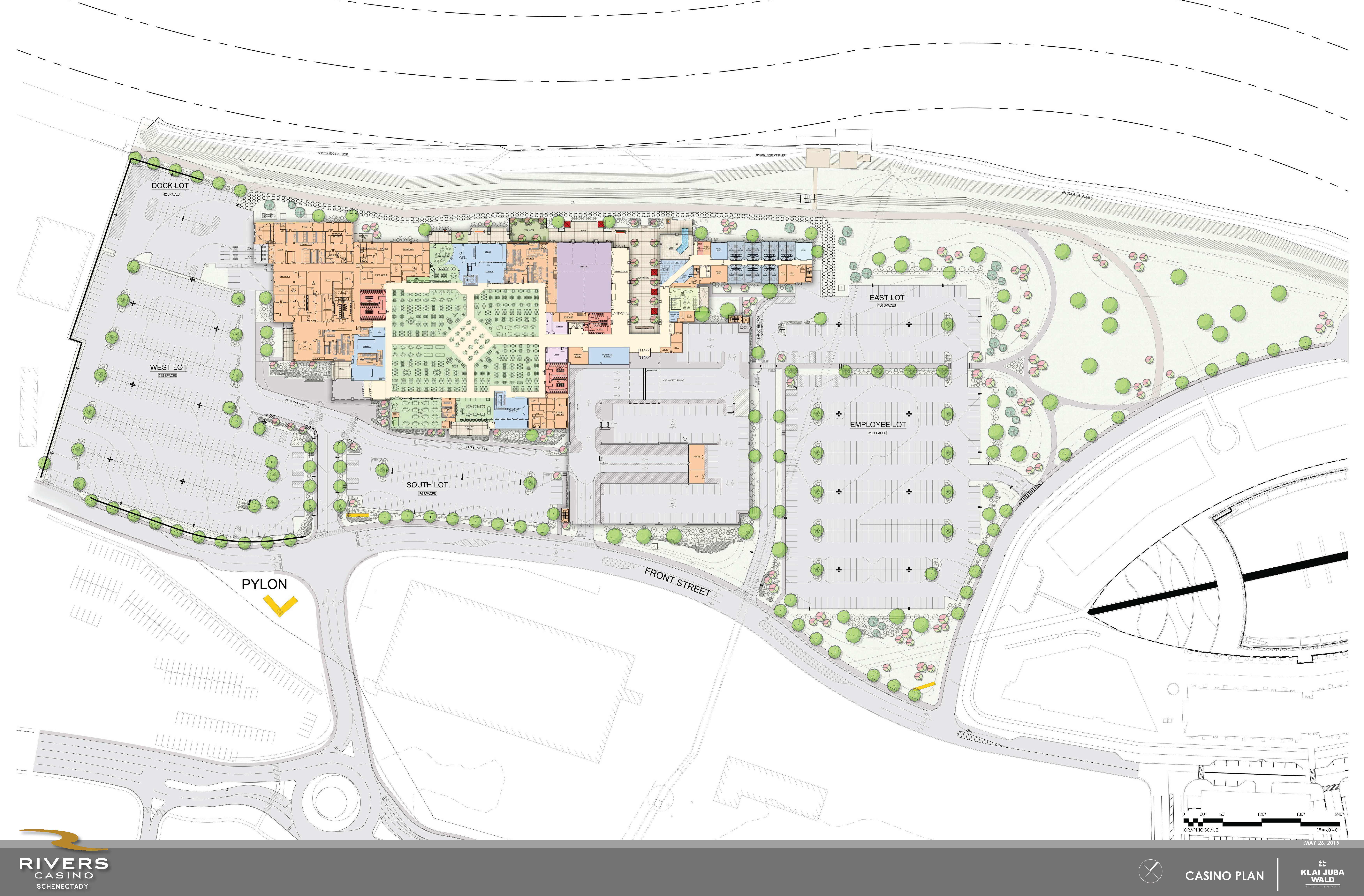 Rivers Casino Schenectady Site Plan