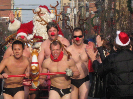 Speedo Sprint 2010 santa's sleigh