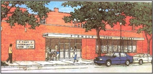 Troy Food Co-op sketch