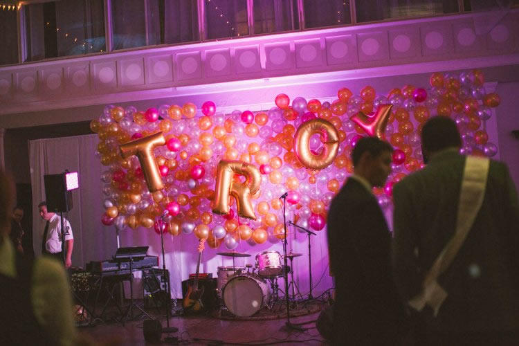 Troy Prom balloon sign