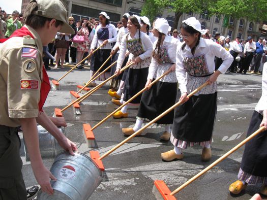 Tulip Festival Street Sweeping