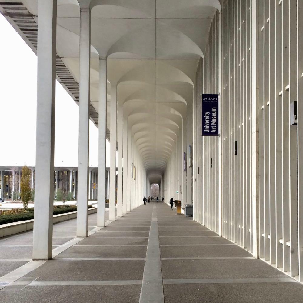 University at Albany campus arches