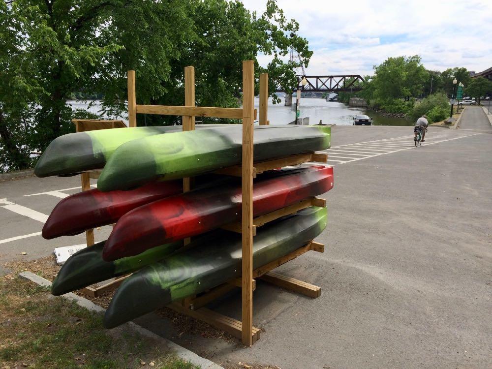 Upstate Kayak Rentals Corning Riverfront Park 2018-June