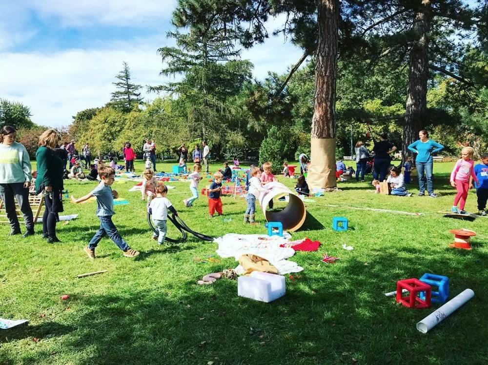 Washington Park Pop Up Adventure Playground