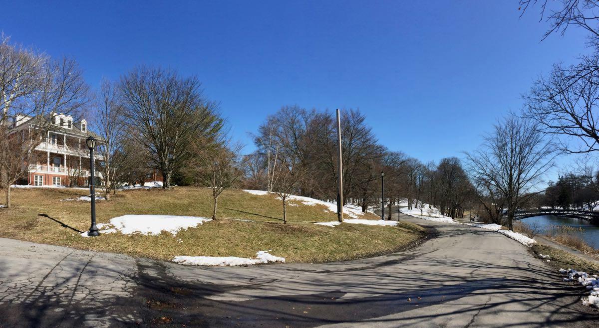 Washington Park orchard site pano 2018-03-19