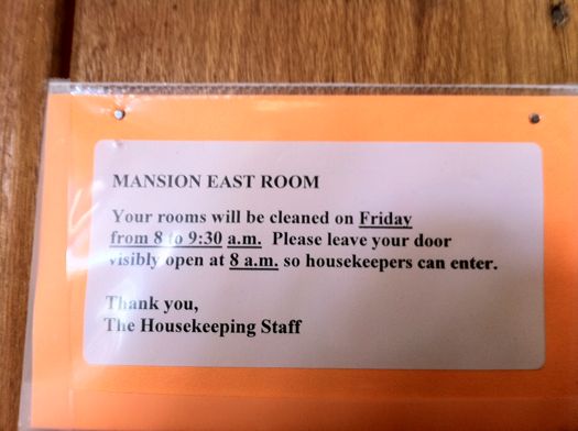 Yaddo room cleaning notice.jpg