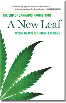 a new leaf book with dropshadow