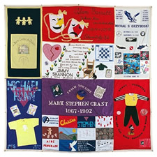 aids memorial quilt  Block 2721