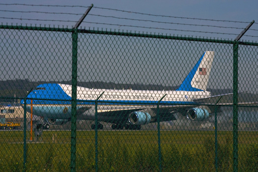 air force one taxi