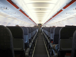 airplane aisle