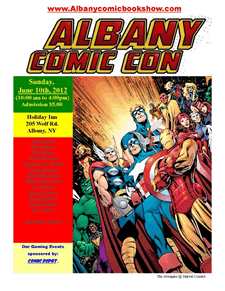 albany comic con poster 2012