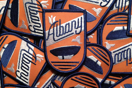 albany embroidered patch