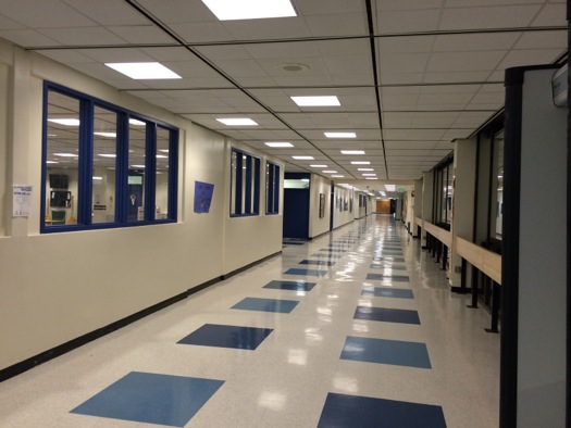 albany high school hallway