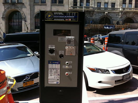 albany parking pay and display meter