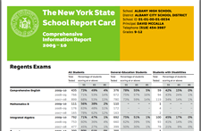 albany school report card thumbnail