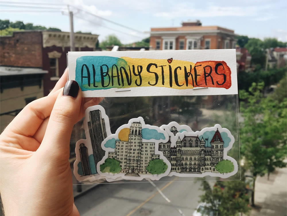 albany stickers cara hanley