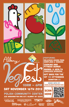 albany vegfest 2013 poster