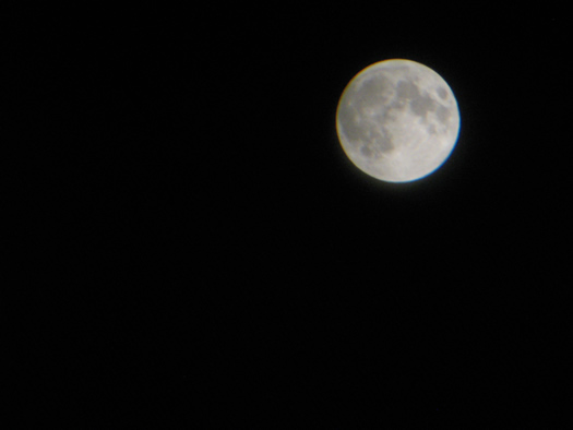 almost full moon