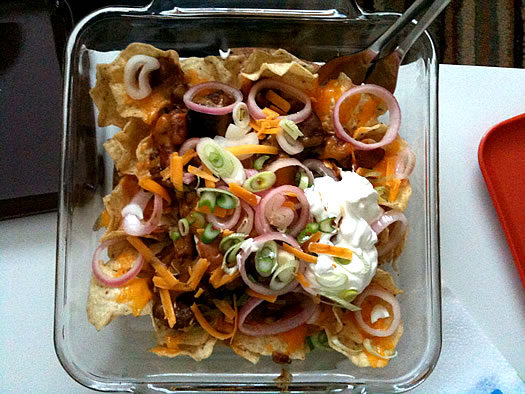 ancho chili nachos