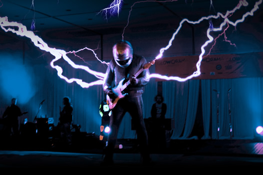 arcattack tesla coil music