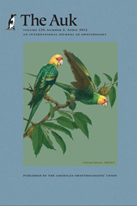 auk cover carolina parakeet kirchman