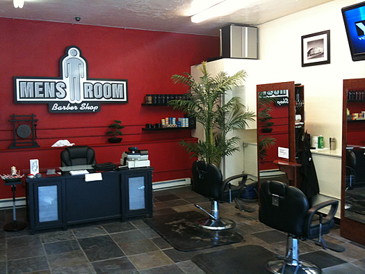 Simple House Design Ideas: Modern Barber Shop Interior