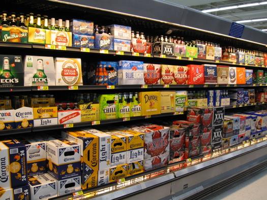 beer in store