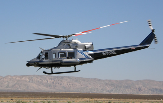 Bell 412 helicopter