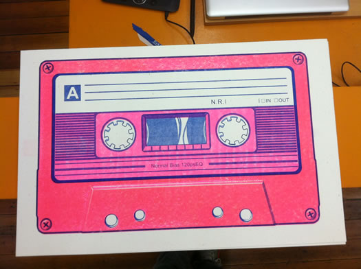 benkn cassette tape card