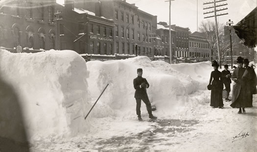 blizzard 1888 Pearl Street Albany