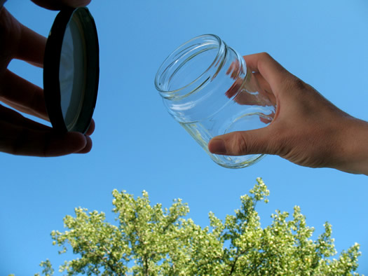 blue sky jar