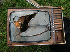 broken TV
