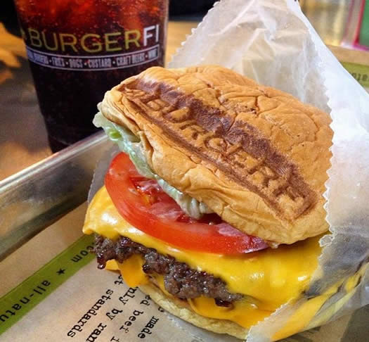 burgerfi single burger nutrition