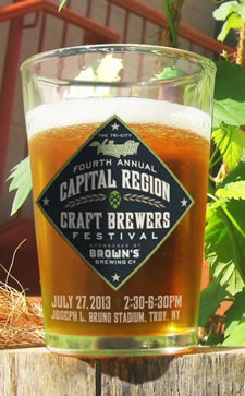 capital region craft brewers festival logo 2013