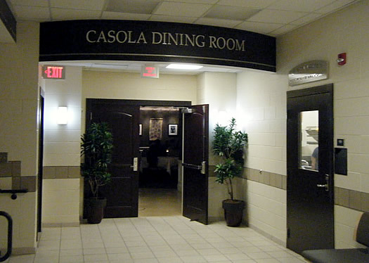 casola dining room entrance