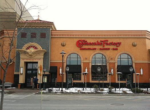 cheesecake factory exterior