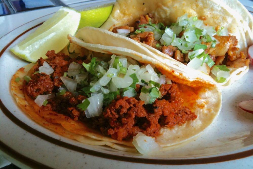 chorizo taco La Mexicana Schenectady