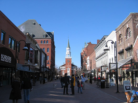 church street burlington, vermont