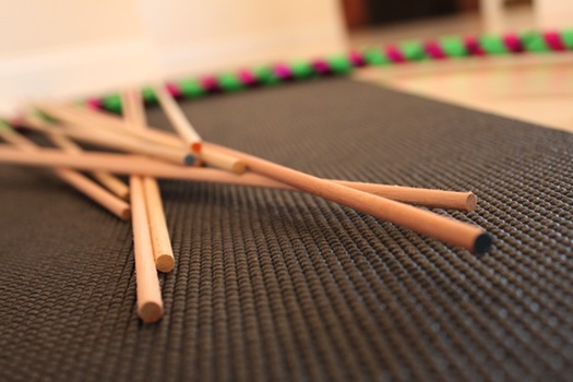 circus yoga push sticks