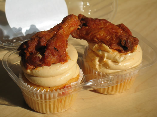 Bake It, Top Wing Cupcakes