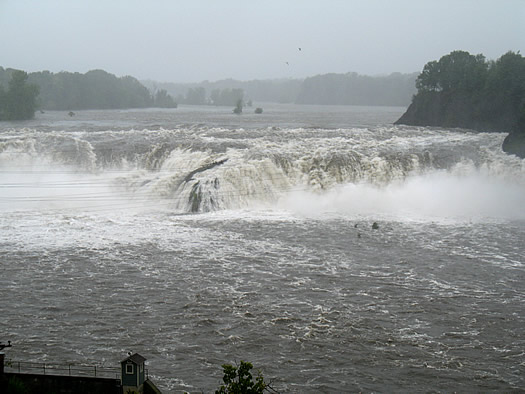 cohoes falls 2011-08-28 hurricane irene