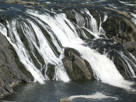 Cohoes Falls closer