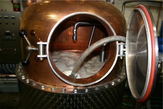 a still making CORE Vodka