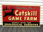 craigslist catskill game farm sign