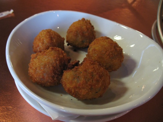 Creo risotto hushpuppies