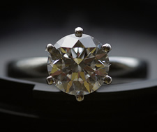 diamond solitare ring