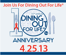 dining out for life 2013 logo