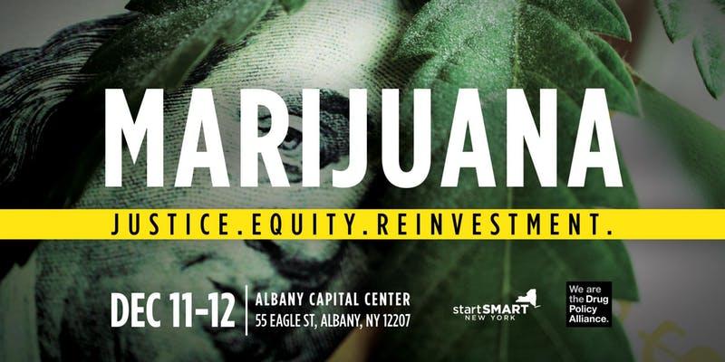 drug policy alliance marijuana conference Albany Capital Center logo