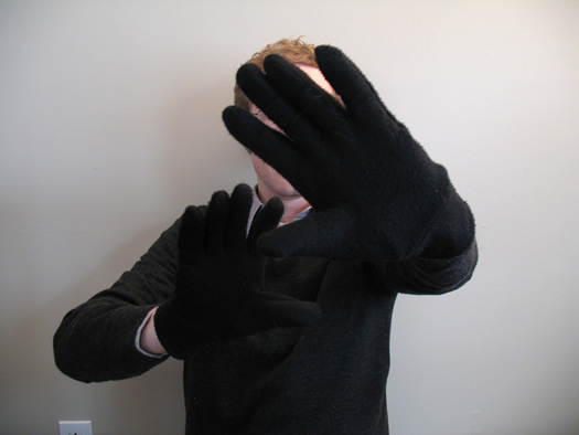 dry hands fix gloves