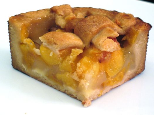 dutch desserts peach tart